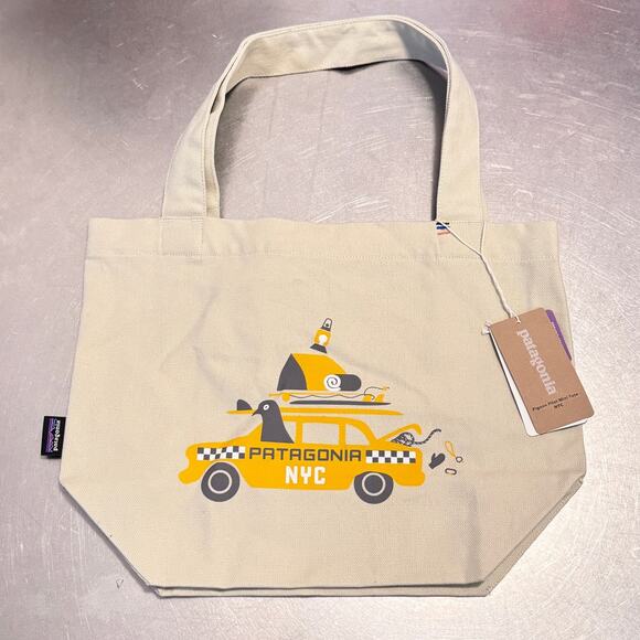 NWT Limited Edition Patagonia NEW YORK CITY Pigeon Pilot Mini Tote Bag - Picture 6 of 6